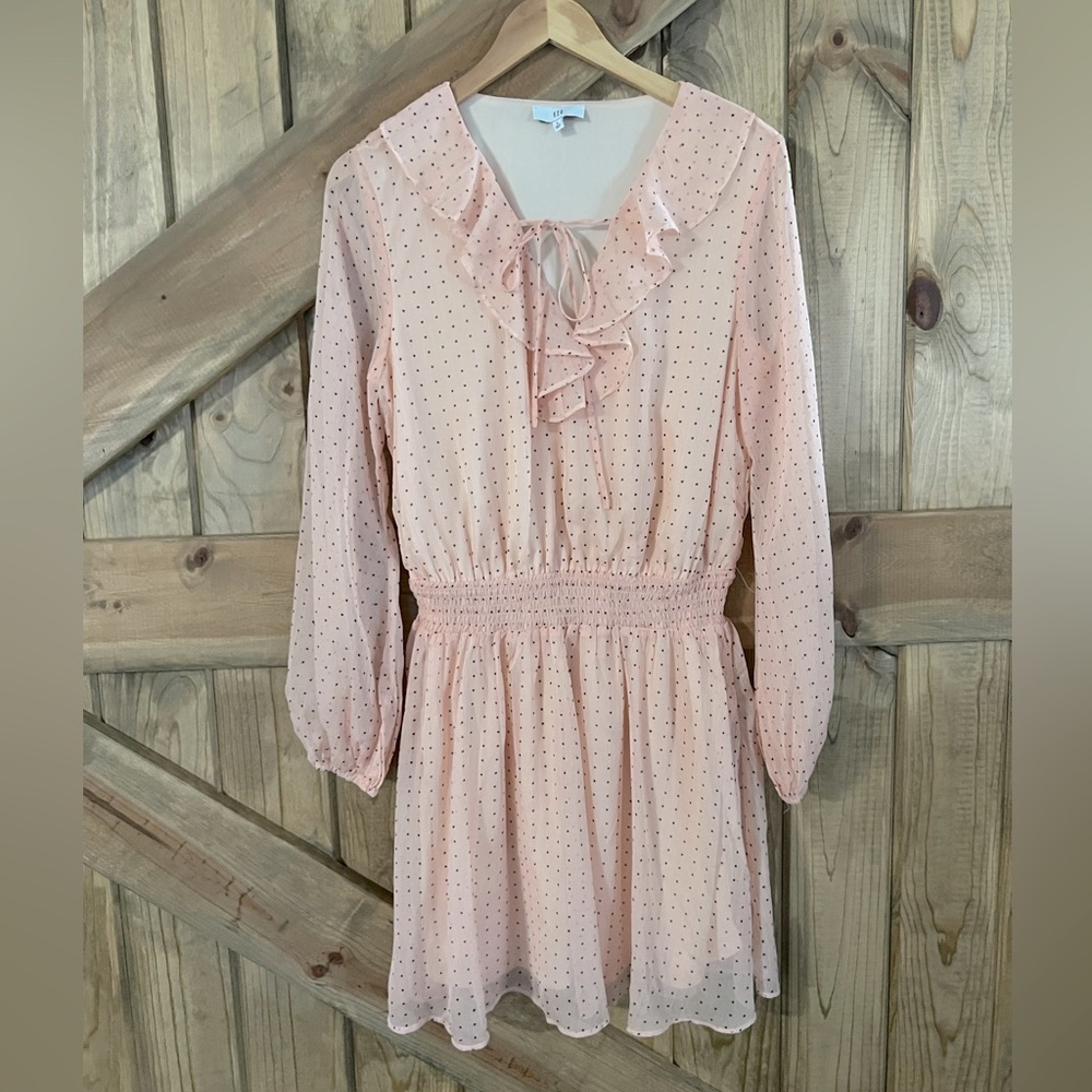 NSR POLKA DOT RUFFLE DRESS 💕NWT💕